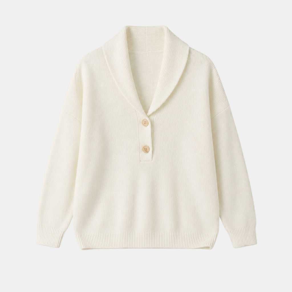 Valeniri | Women's Polo Collar Knit Pullover – Soft Comfort Classic Fit