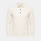 Valeniri | Men's Long Sleeve Polo Shirt – Stand Collar Casual Classic Fit