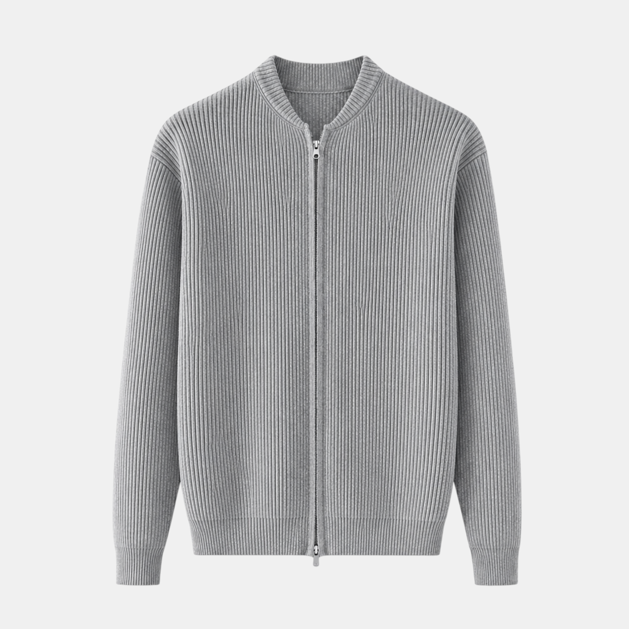 Valeniri | Men's Knit Cardigan Jacket Classic Slim Fit Long Sleeve Sweater