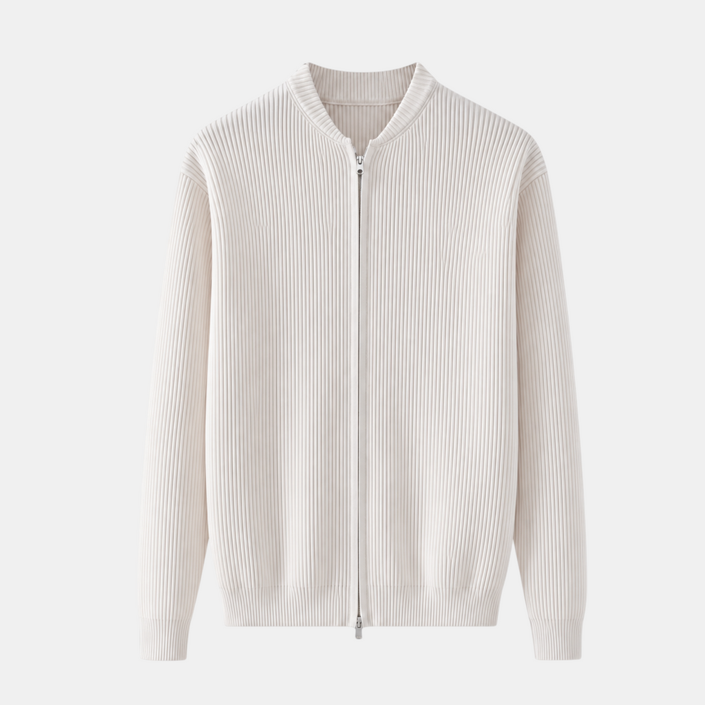 Valeniri | Men's Knit Cardigan Jacket Classic Slim Fit Long Sleeve Sweater