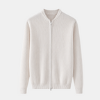 Valeniri | Men's Knit Cardigan Jacket Classic Slim Fit Long Sleeve Sweater