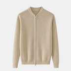 Valeniri | Men's Knit Cardigan Jacket Classic Slim Fit Long Sleeve Sweater