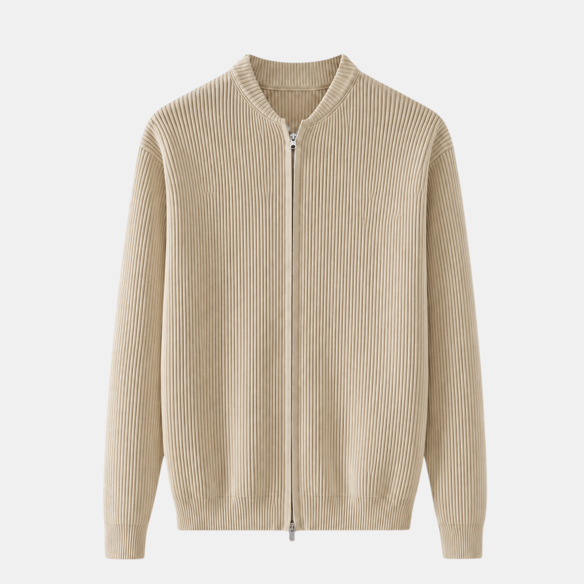 Valeniri | Men's Knit Cardigan Jacket Classic Slim Fit Long Sleeve Sweater