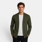 Valeniri | Men's Classic Knit Cardigan Sweater for Business Casual Wear