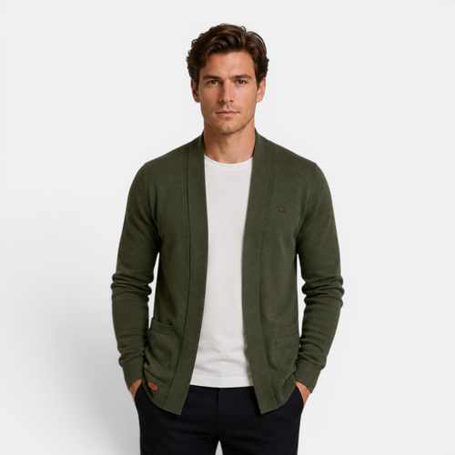 Valeniri | Men's Classic Knit Cardigan Sweater for Business Casual Wear