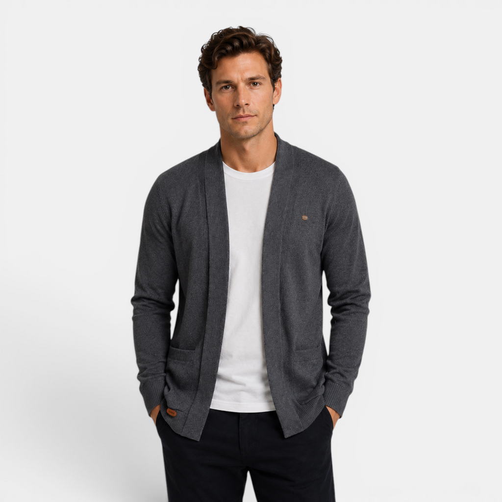 Valeniri | Men's Classic Knit Cardigan Sweater for Business Casual Wear