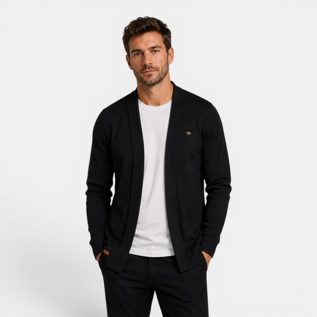 Valeniri | Men's Classic Knit Cardigan Sweater for Business Casual Wear