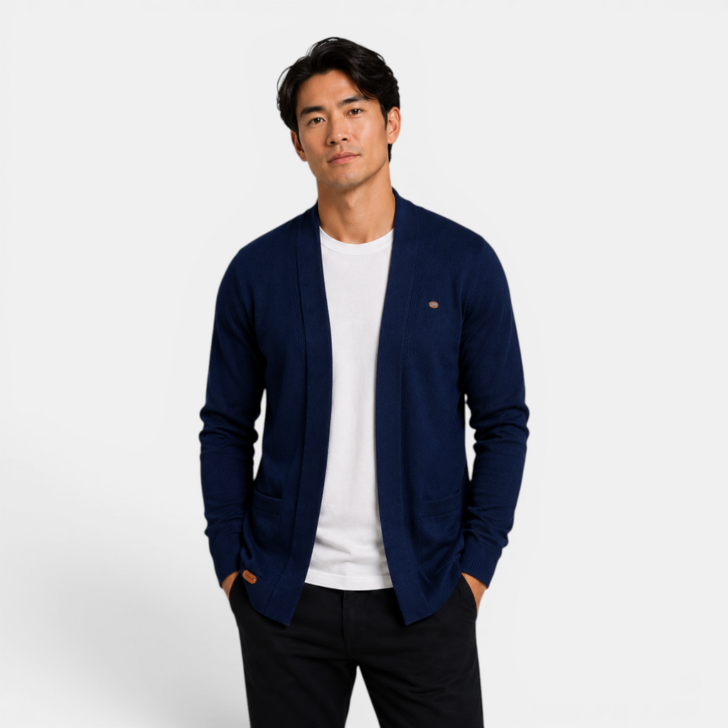 Valeniri | Men's Classic Knit Cardigan Sweater for Business Casual Wear