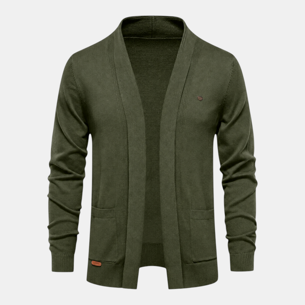 Valeniri | Men's Classic Knit Cardigan Sweater for Business Casual Wear