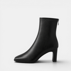 Valeniri | Women's Velvet Ankle Boots Block Thick Heel Classic Style