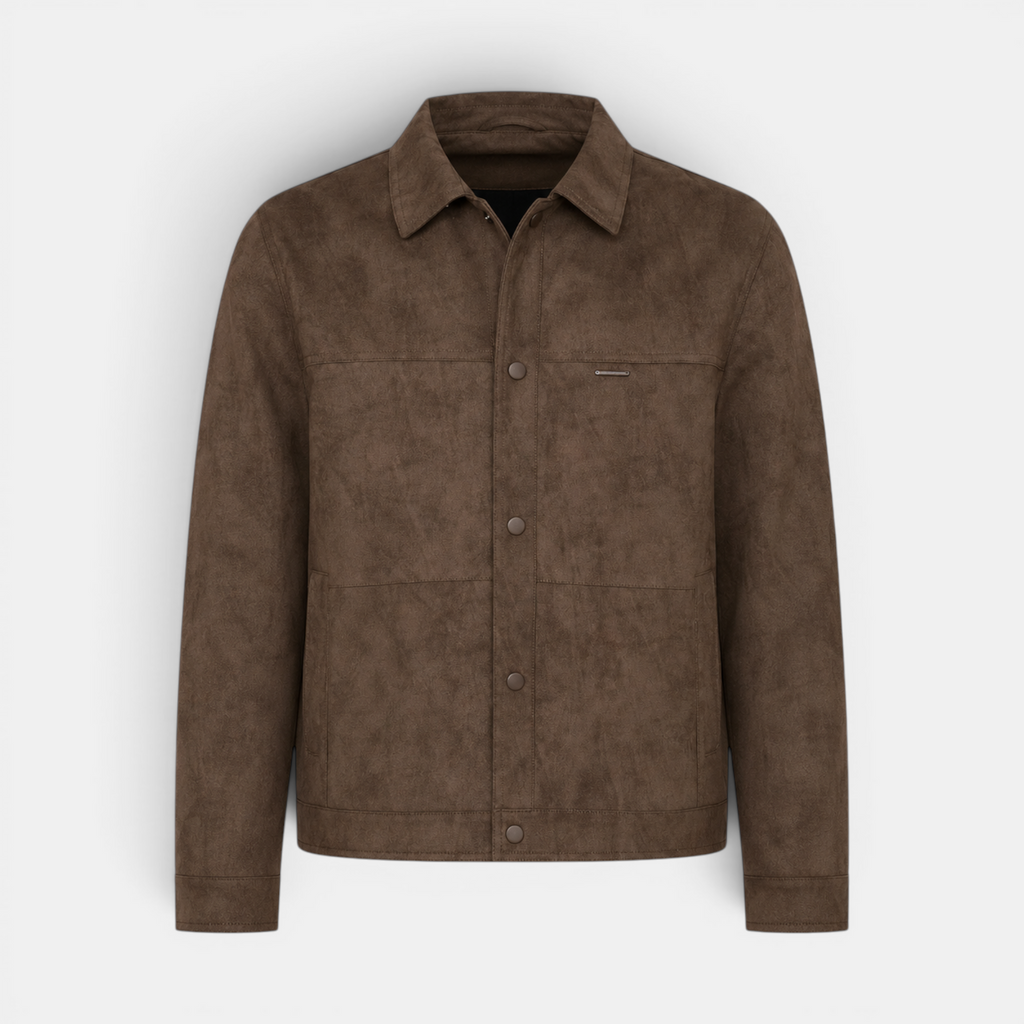 Valeniri | Men's Suede Jacket Premium Comfort Classic Fit Outerwear