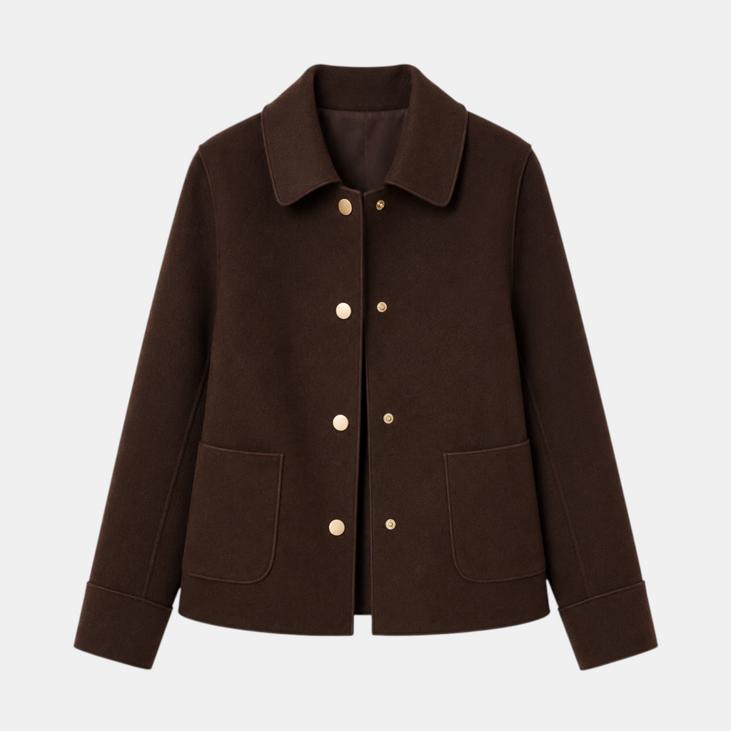 Valeniri | Women's Short Lapel Jacket Classic Minimalist Tailored Fit