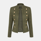 Valeniri | Women’s Suede Feel Buttoned Cardigan