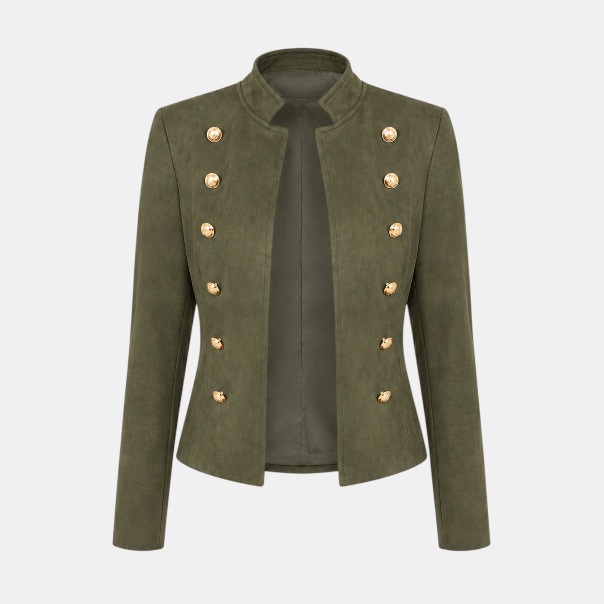 Valeniri | Women’s Suede Feel Buttoned Cardigan