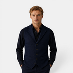 Valeniri | Men's Herringbone Vest Classic Slim Fit Formal Waistcoat