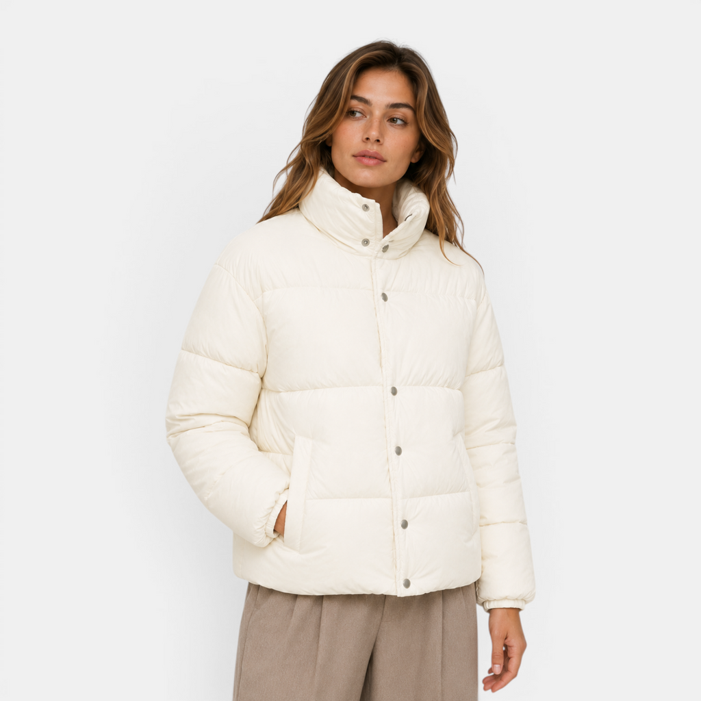 Valeniri | Women's Cotton Padded Puffer Jacket Loose Fit Coat