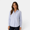 Valeniri | Women's Oxford Shirt Long Sleeve Loose Fit Cotton Blouse