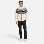 Valeniri | Men’s Fair Isle Knitted Cardigan – Nordic Full-Zip Jumper