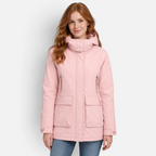 Valeniri | Women’s Waterproof Parka – Hooded Fleece Mid-Length Coat