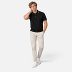 Valeniri | Men’s Polo Shirt – Short Sleeve Top with Striped Collar