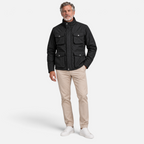 Valeniri | Men’s Field Jacket – Four-Pocket Stand Collar Coat