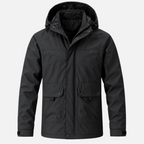 Valeniri | Men’s Parka Coat – Hooded Zip-Up Everyday Jacket