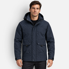 Valeniri | Men’s Parka Coat – Hooded Zip-Up Everyday Jacket