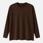 Valeniri | Women’s Crew Neck T-Shirt – Relaxed Fit Long Sleeve Top