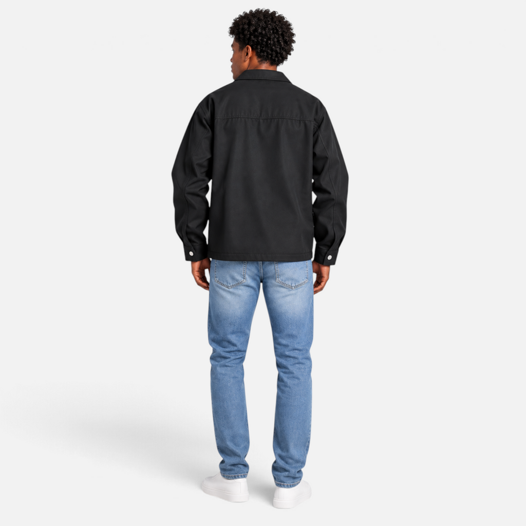 Valeniri | Men’s Overshirt Jacket – Long Sleeve Button-Up