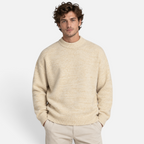 Valeniri | Men’s Mock Neck Jumper – Long Sleeve Knitted Sweater