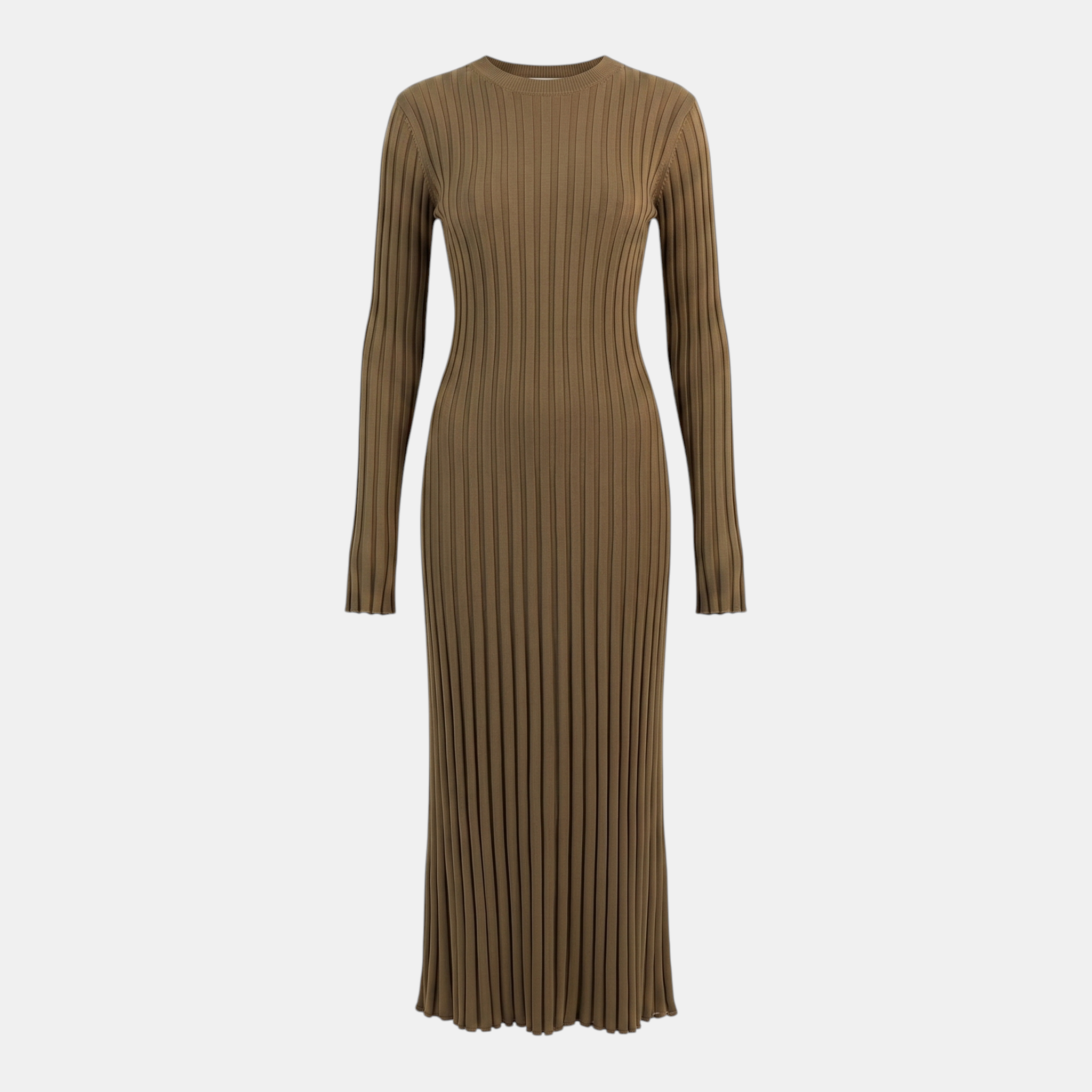 Valeniri | Women’s Comfortable Knit Dress Wool Blend Classic Casual Midi Dress