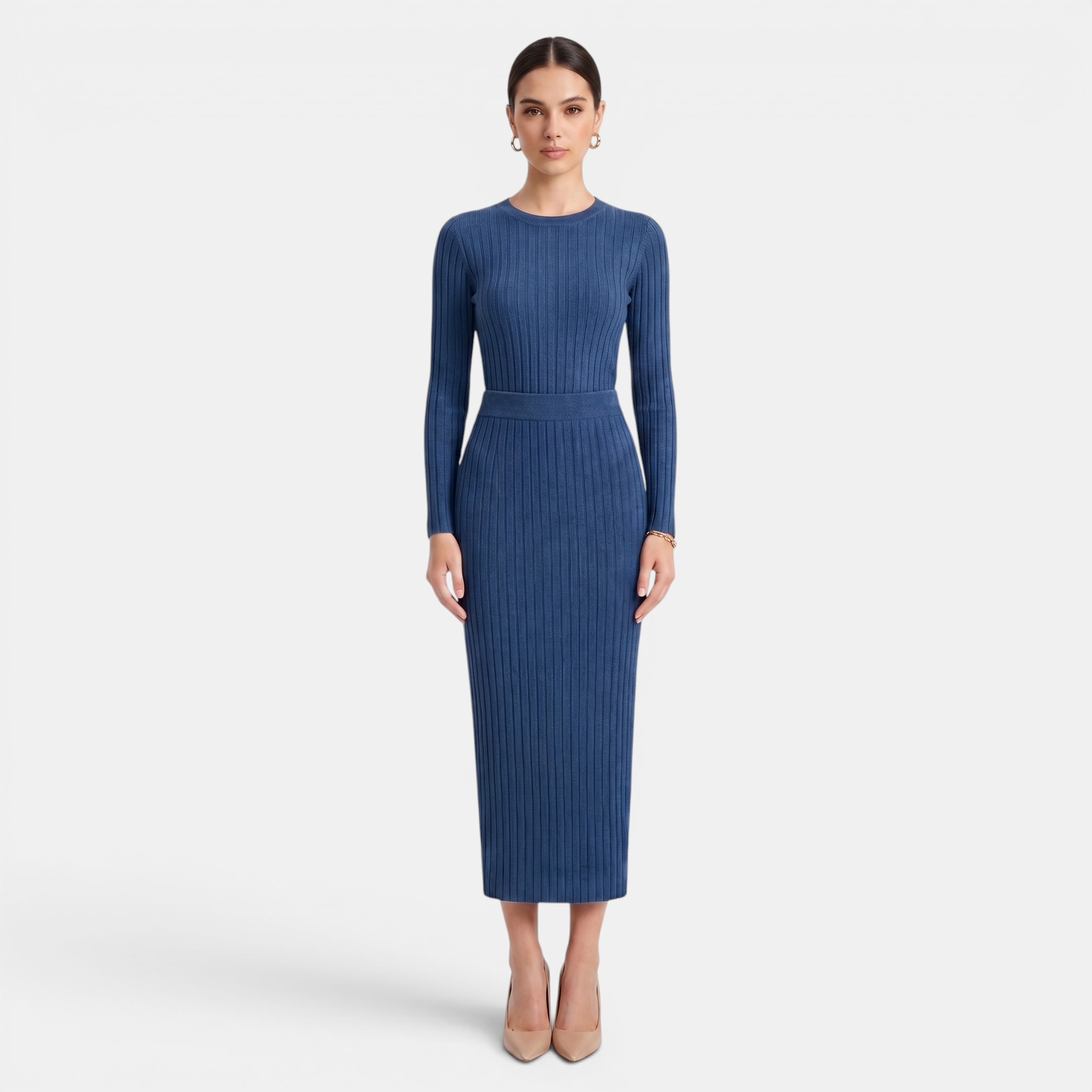Valeniri | Women’s Elegant Midi Skirt Comfortable Lightweight Casual Skirt