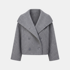 Valeniri | Women's Double-Faced Wool Coat Classic Longline Outerwear