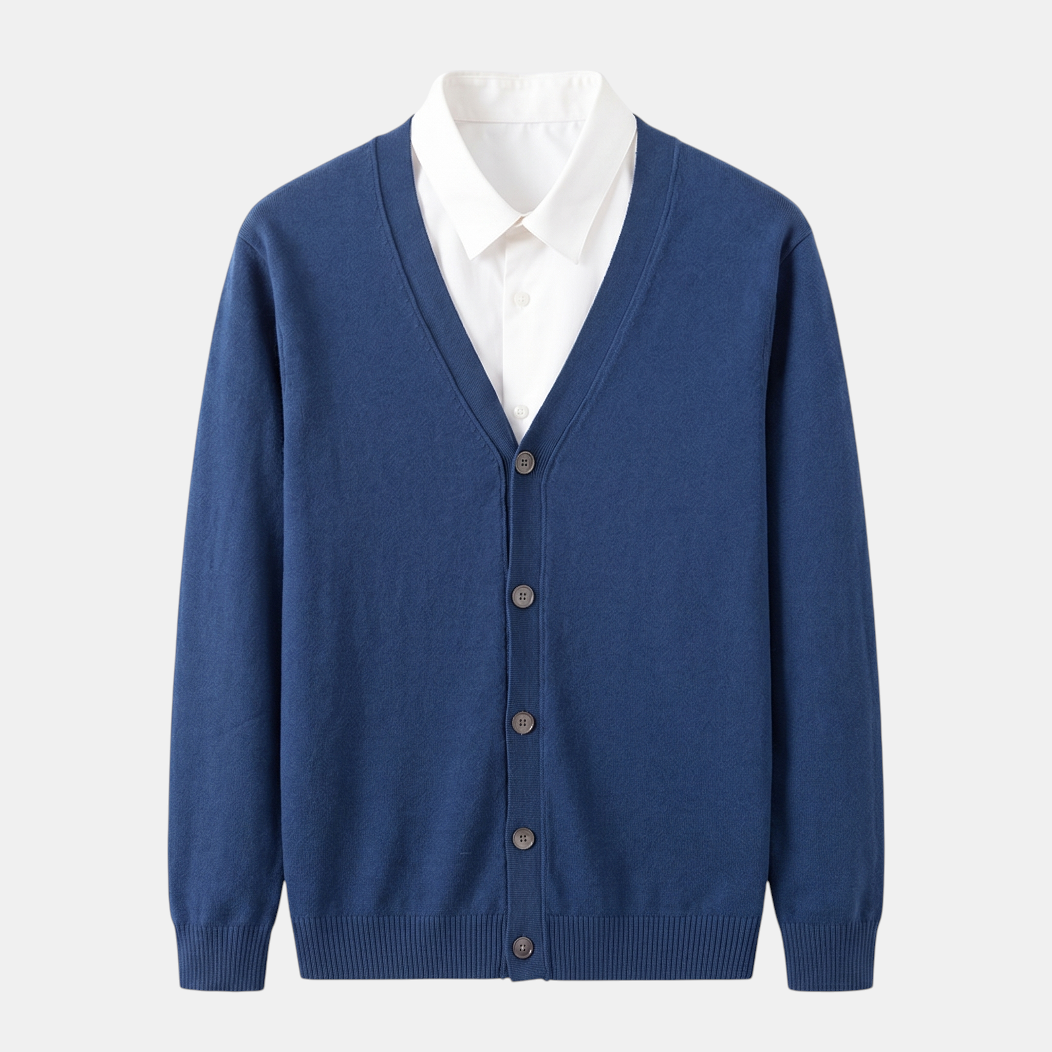Valeniri | Men's Classic Cardigan Soft Knit Elegant Everyday Sweater