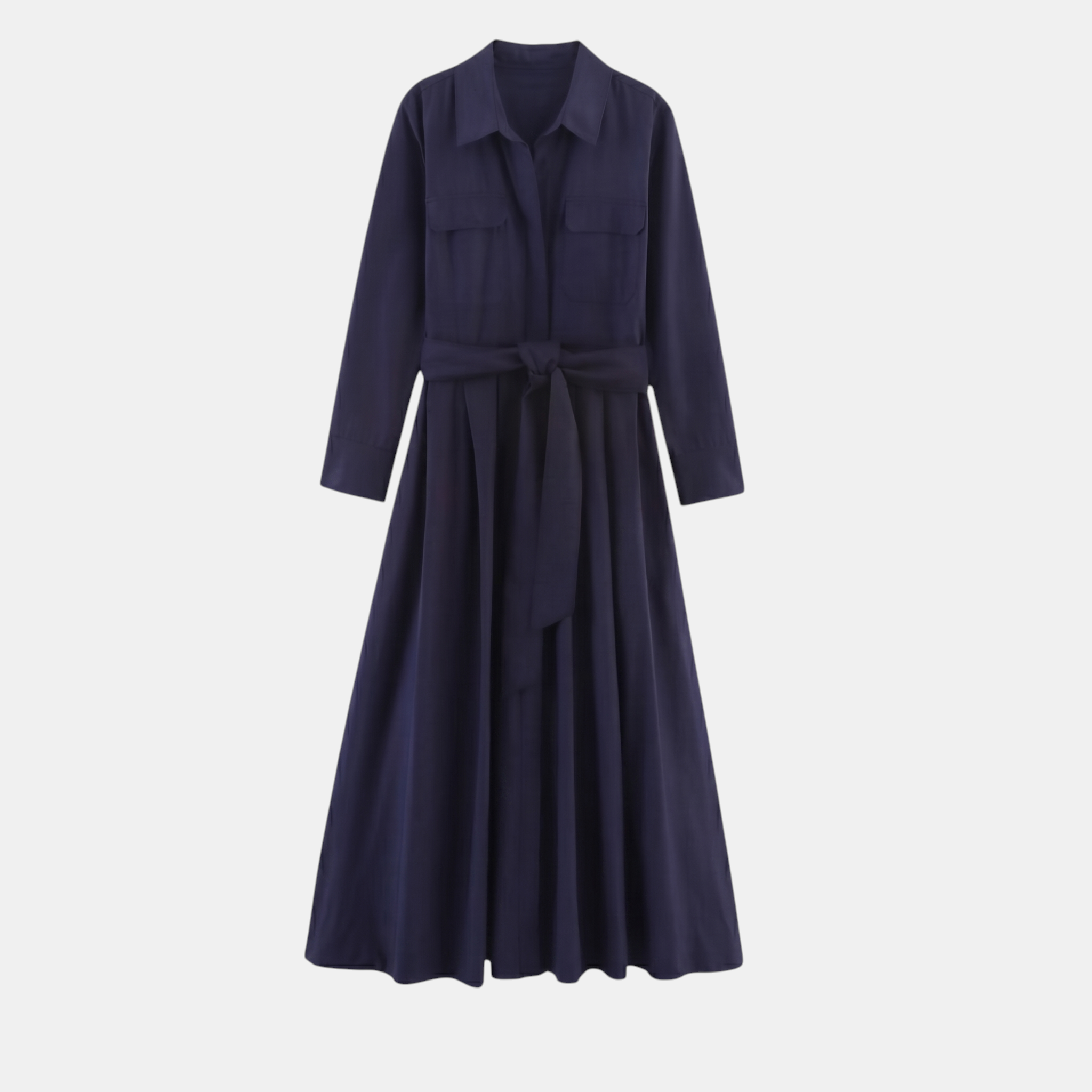 Valeniri | Women’s Long Sleeve Shirt Dress Casual Elegant Everyday Dress