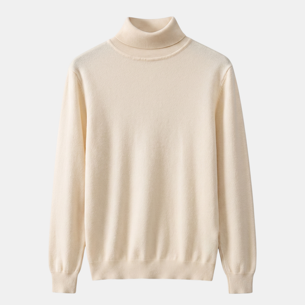 Valeniri | Men’s Classic Turtleneck Sweater Soft Knit Pullover