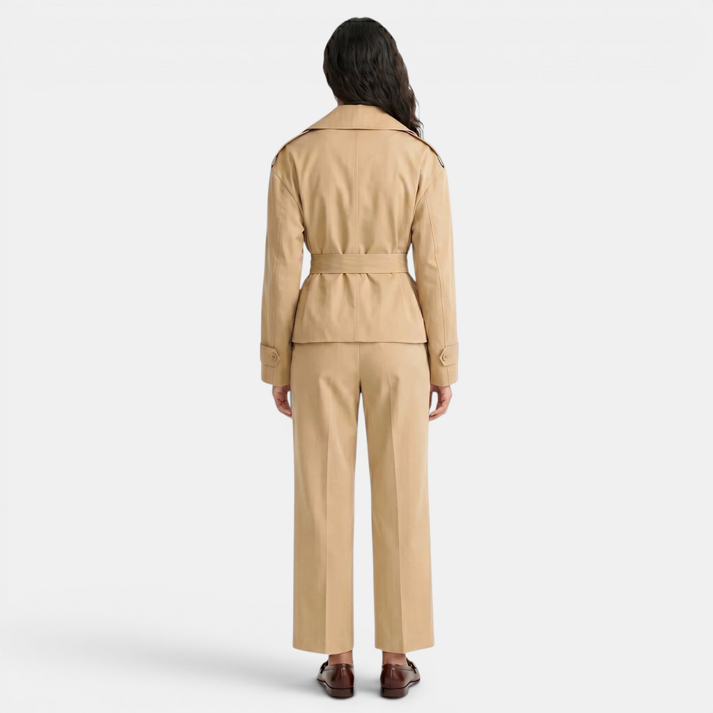 Valeniri | Women’s Tailored Coat Classic Fit Long Sleeve Coat