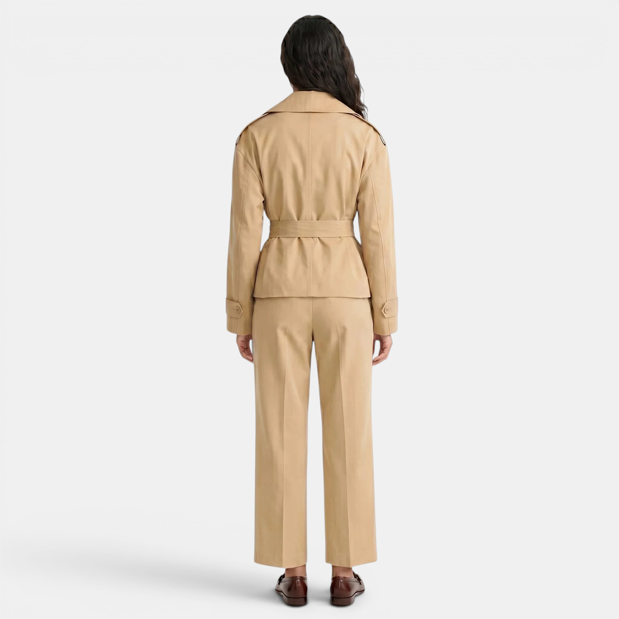 Valeniri | Women’s Tailored Coat Classic Fit Long Sleeve Coat