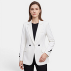 Valeniri | Women's Double Breasted Blazer Elegant Slim Fit Office Jacket