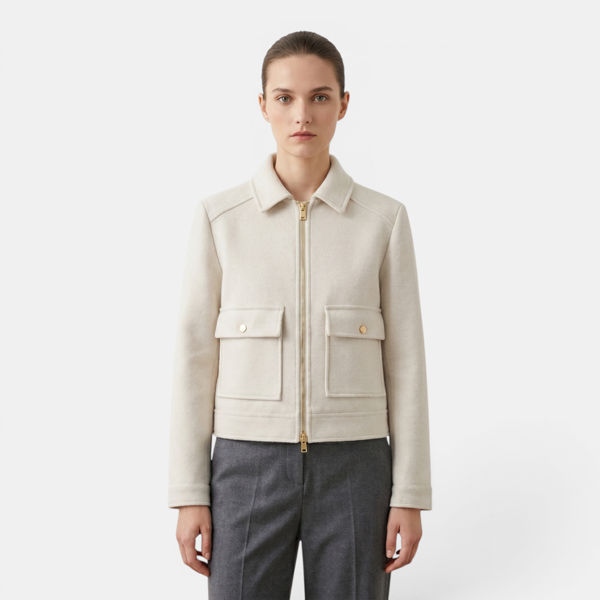 Valeniri | Women's Zip-Up Jacket – Soft Comfort Classic Outerwear
