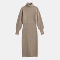 Valeniri | Women’s Soft Knit Pullover Dress Long Sleeve Casual Wear Dress
