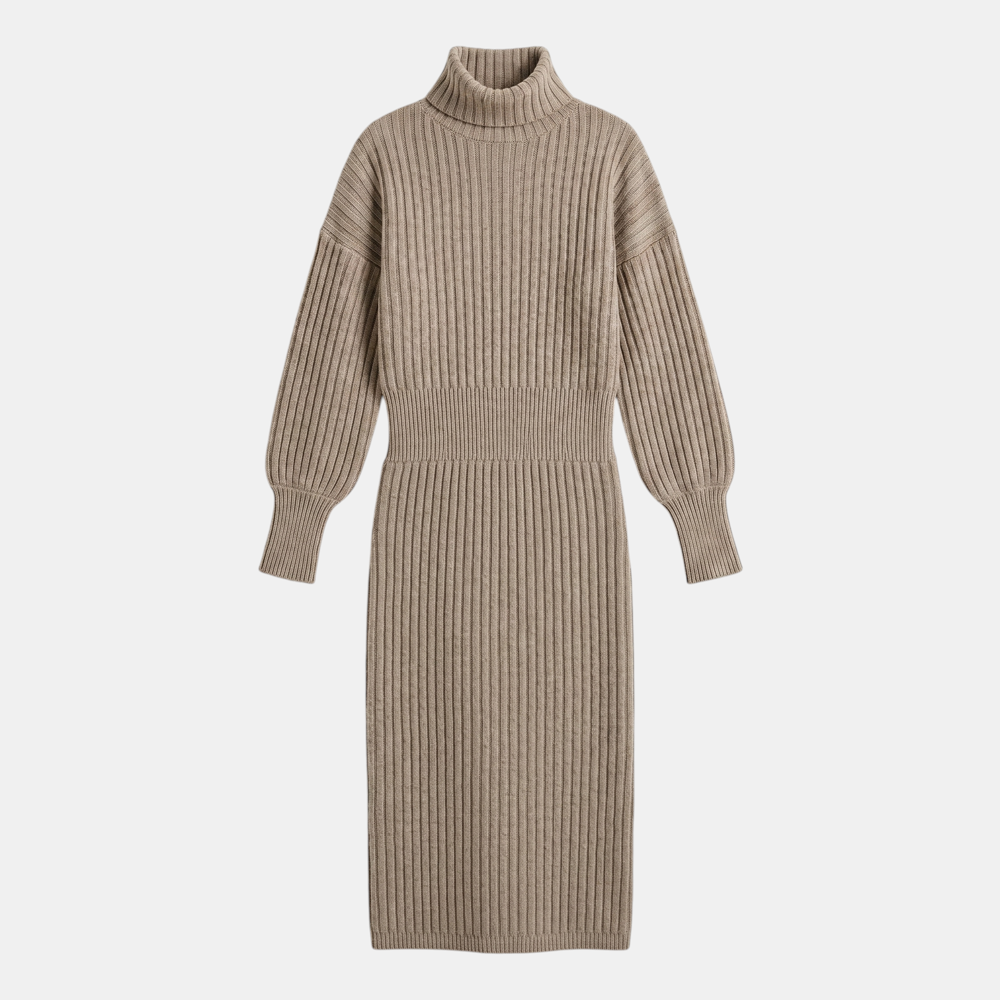 Valeniri | Women’s Soft Knit Pullover Dress Long Sleeve Casual Wear Dress