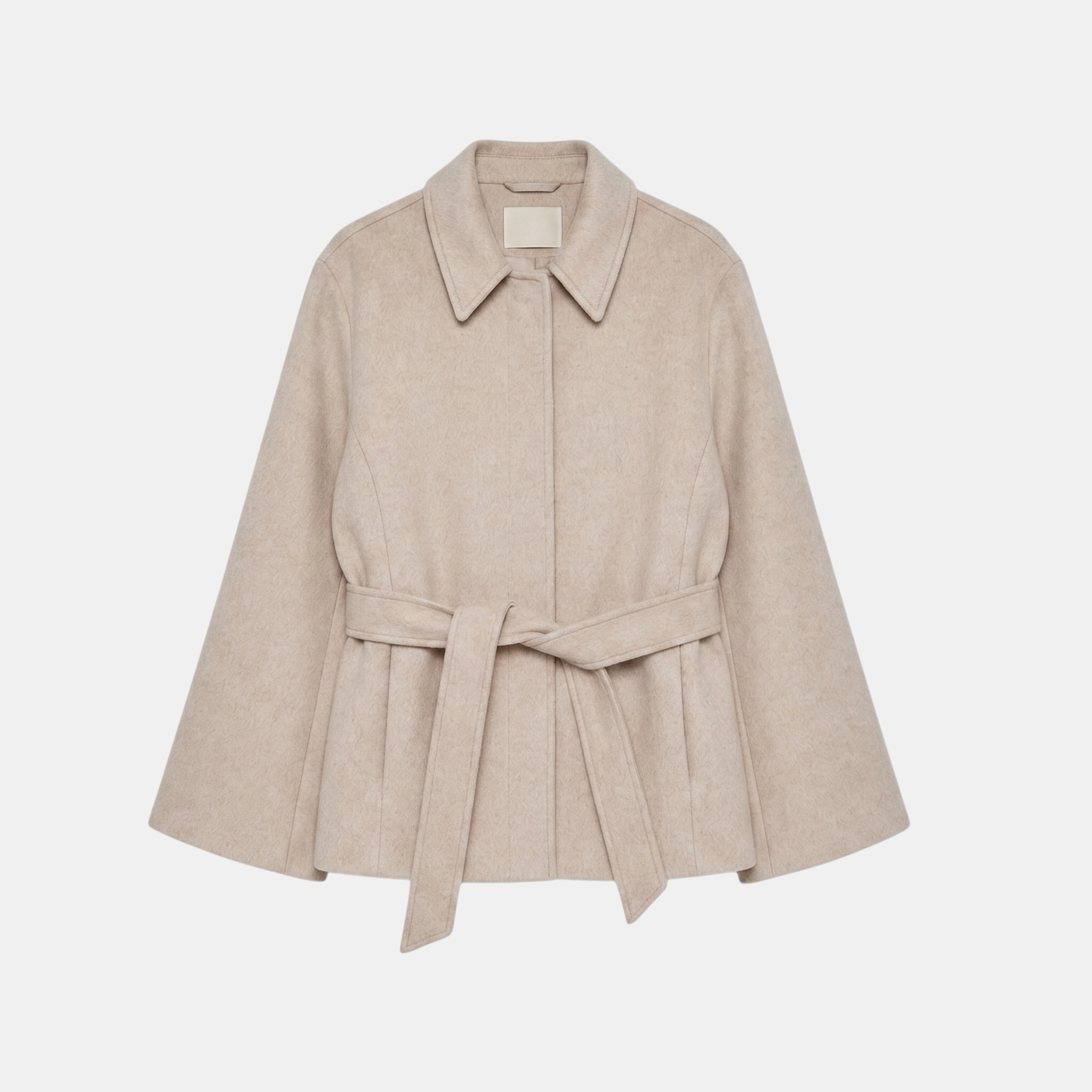 Valeniri | Women's Wool Blazer – Classic Tailored Belted Coat