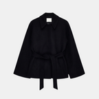 Valeniri | Women's Wool Blazer – Classic Tailored Belted Coat
