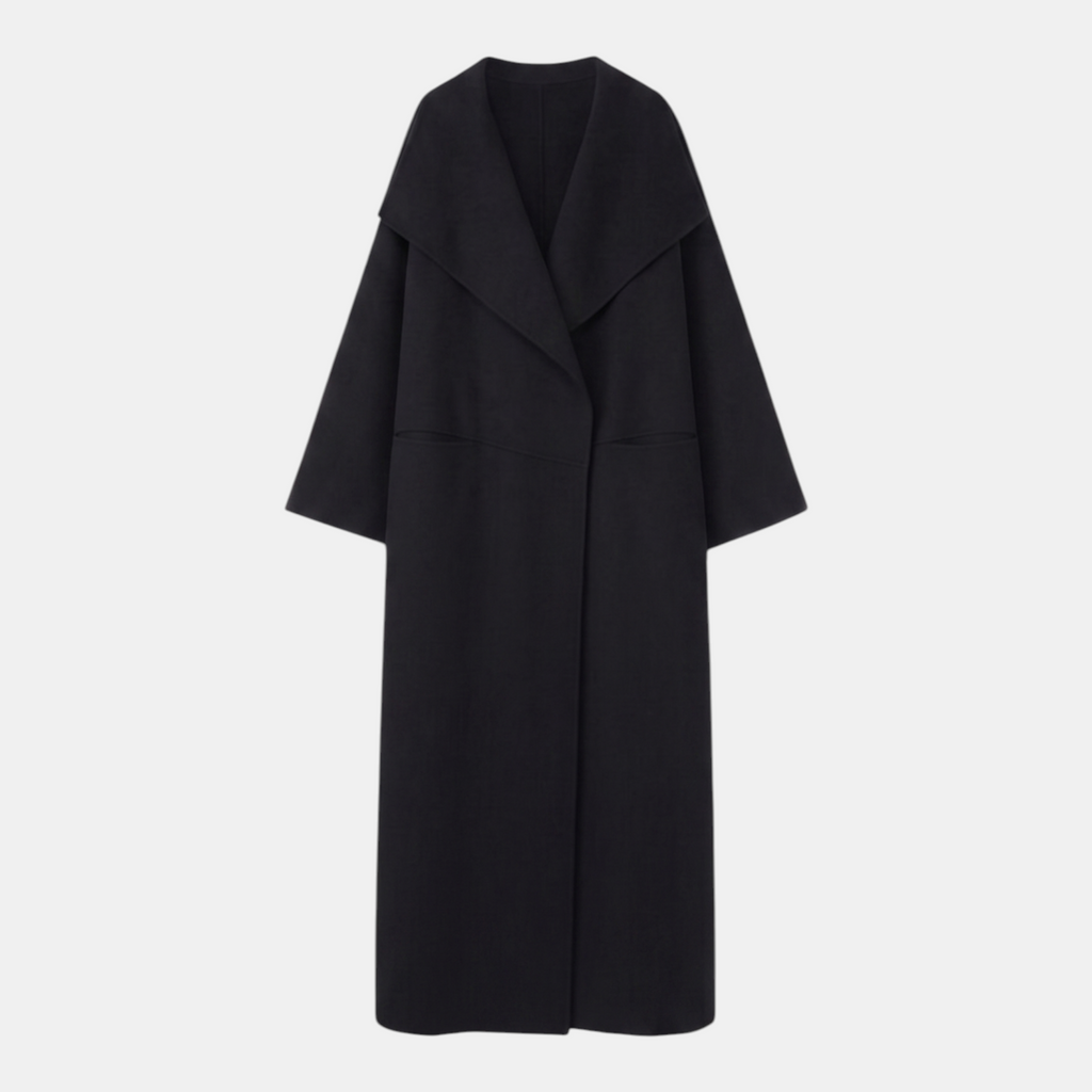 Valeniri | Women’s Wool Cashmere Long Coat Classic Double-Sided Warmth