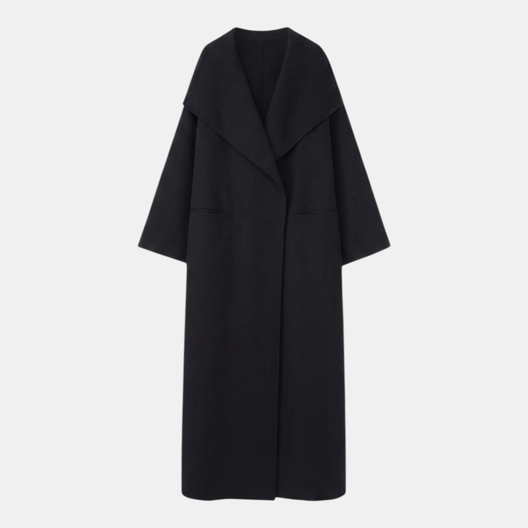 Valeniri | Women’s Wool Cashmere Long Coat Classic Double-Sided Warmth