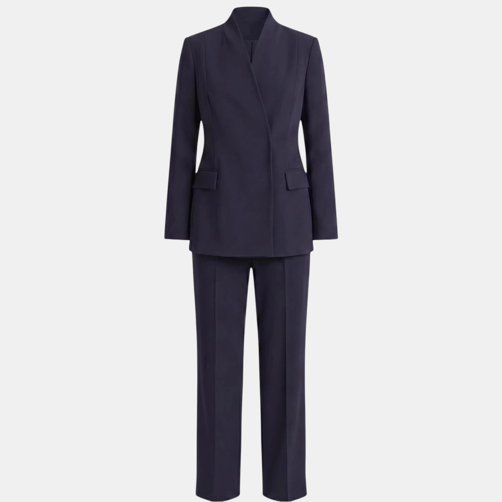 Valeniri | Women’s Blazer and Trousers Set Elegant Office Suit Outfit