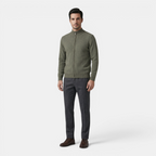 Valeniri | Men's Cashmere Wool Cardigan Thick Knit Zip-Up Stand Collar