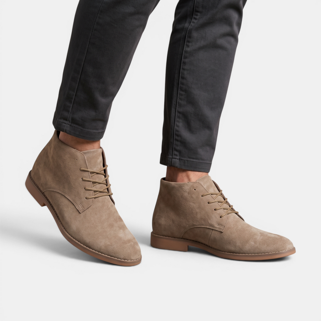 Valeniri | Men’s Premium Suede British Ankle Boots Pointed Toe Style