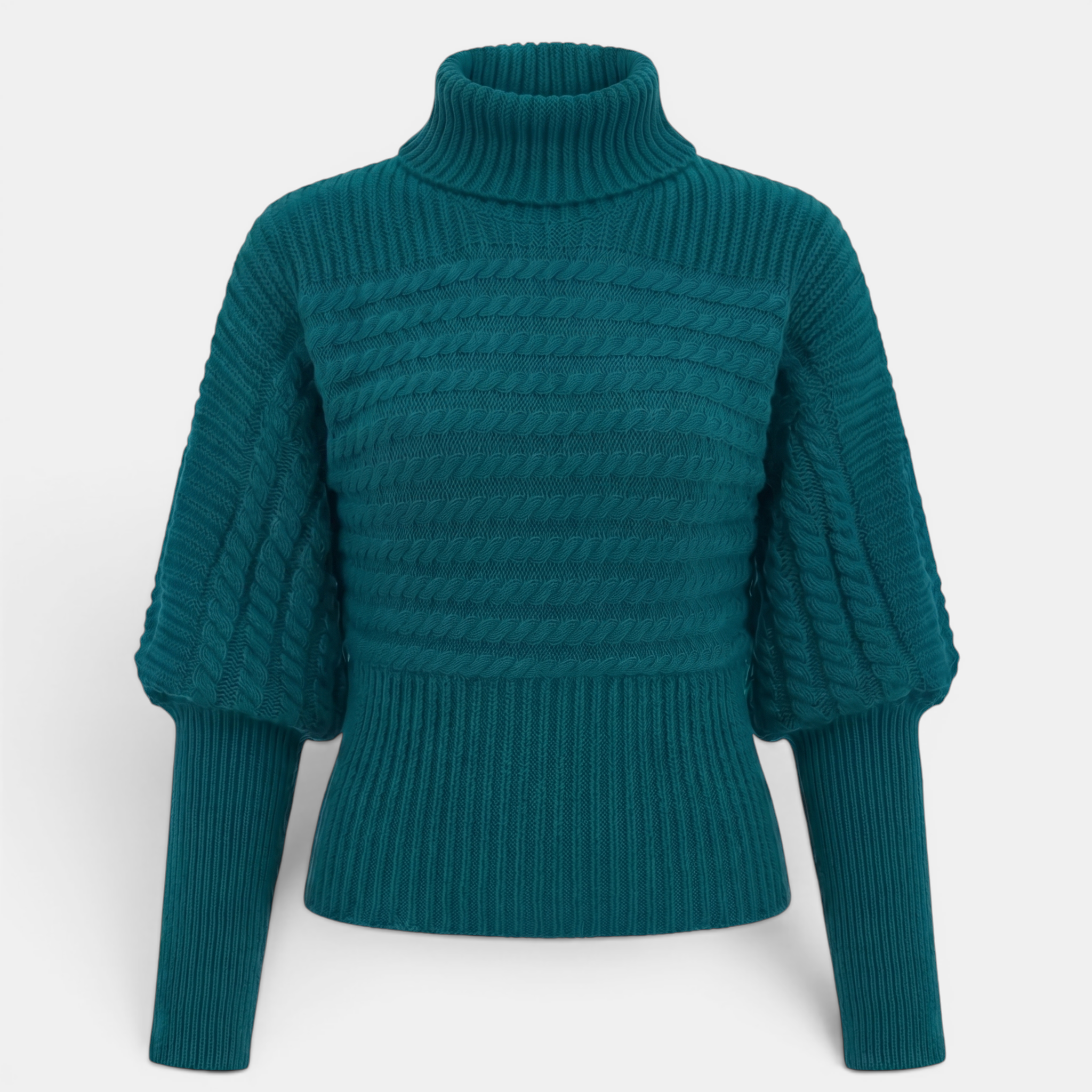 Valeniri | Women’s High Neck Knit Pullover Sweater
